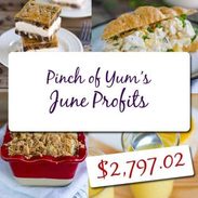 Making Money from a Food Blog - June