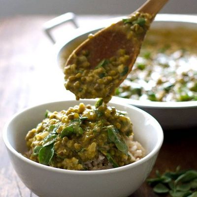 Monggo Soup with Malunggay