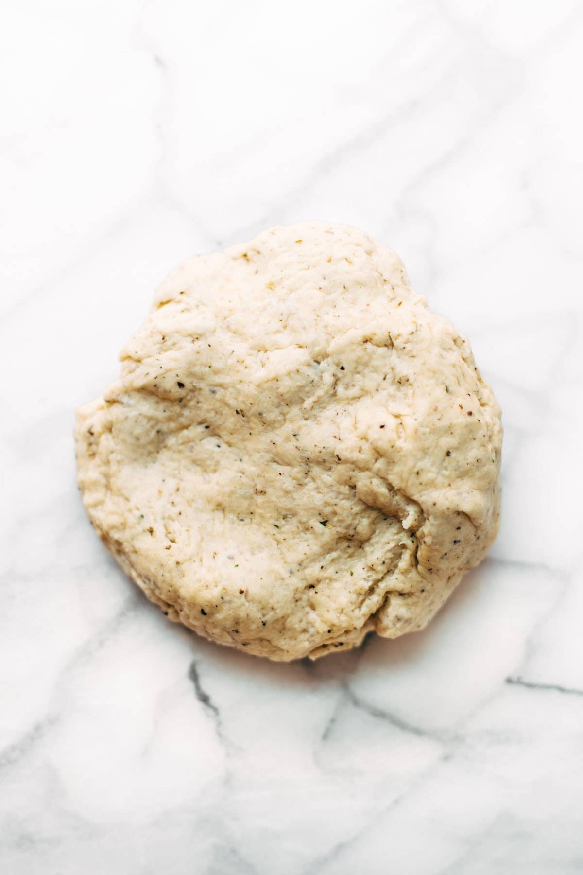 These easy homemade flatbread crackers are super adaptable and they are the perfect pair for cheese and wine. Crispy, real food, snacking perfection! | pinchofyum.com