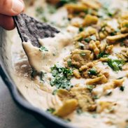 A picture of Spinach Queso with Crispy Jalapeños