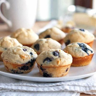 A picture of White Chocolate Blueberry Muffins
